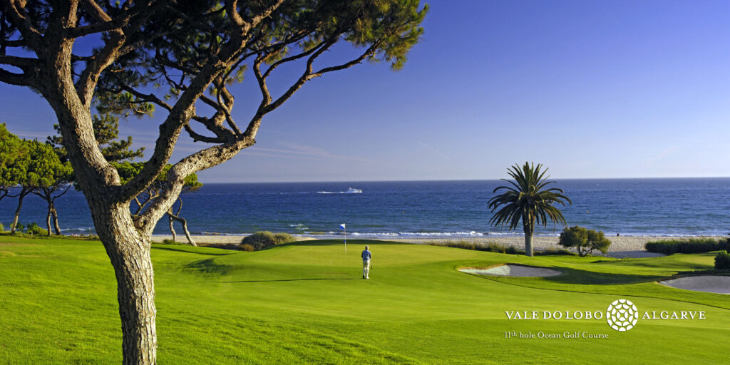 Trou Nº11 du parcours de Golf Vale Do Lobo Ocean