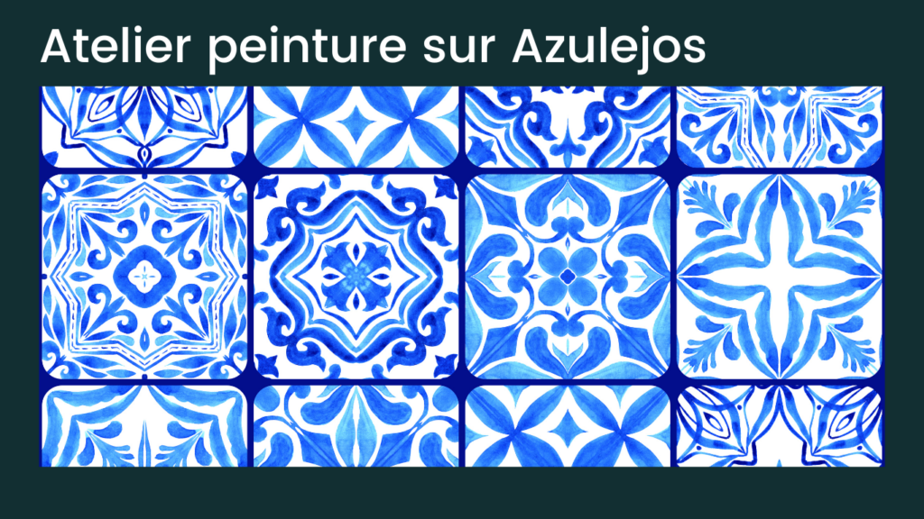 Atelier peinture sur Azulejos